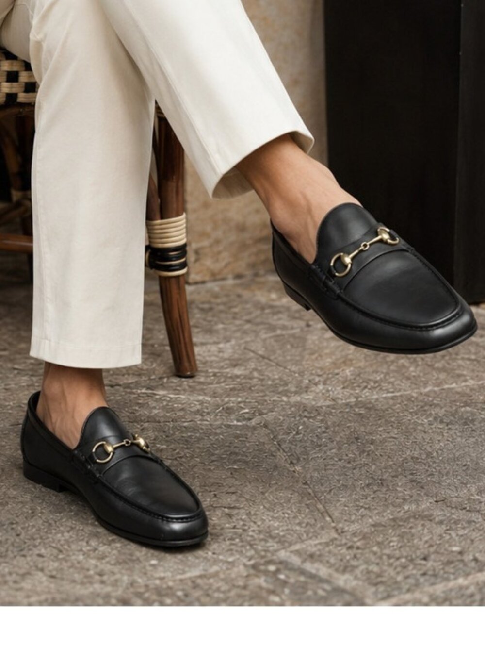 Carmina Shoemaker 80746 XIM Black Horsebit Loafers UK 11.5/US 12.5